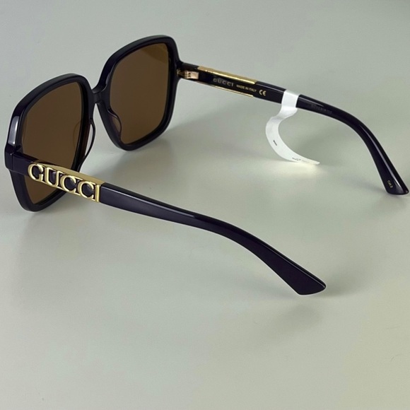 NEW GUCCI AUTHENTIC DESIGNER SQUARE SUNGLASSES - Picture 7 of 10